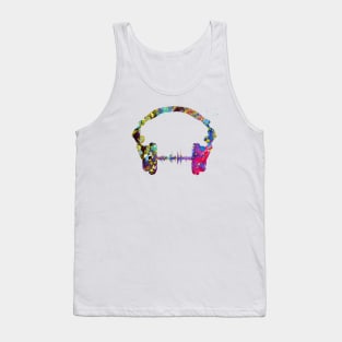 Headphone Tank Top